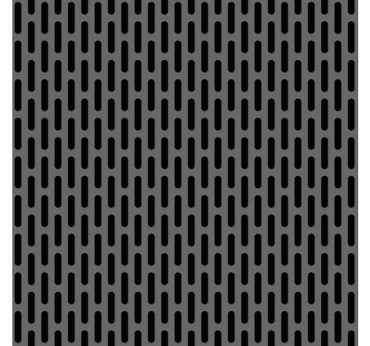 Modern rolgordijn zwart metalen raster - TenStickers