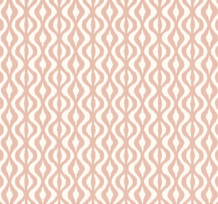 Modern rolgordijn dusty rose ikat geometrisch - TenStickers