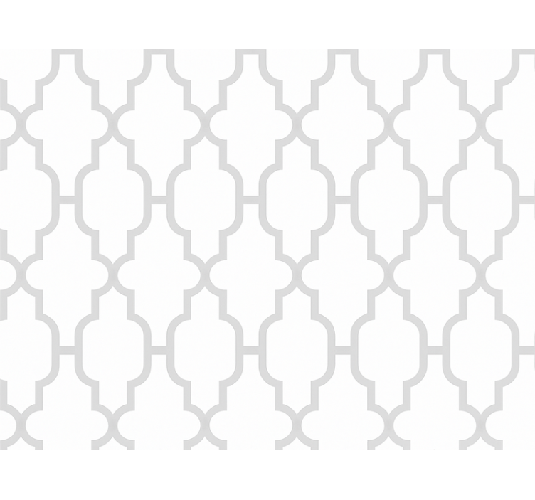 Modern rolgordijn grijs geometrisch - TenStickers