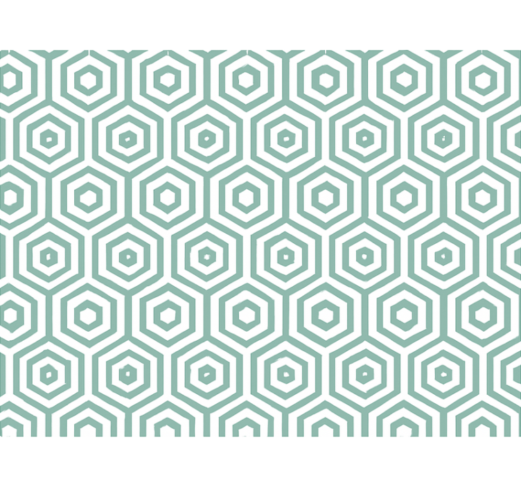 Modern rolgordijn abstract geometrisch - TenStickers