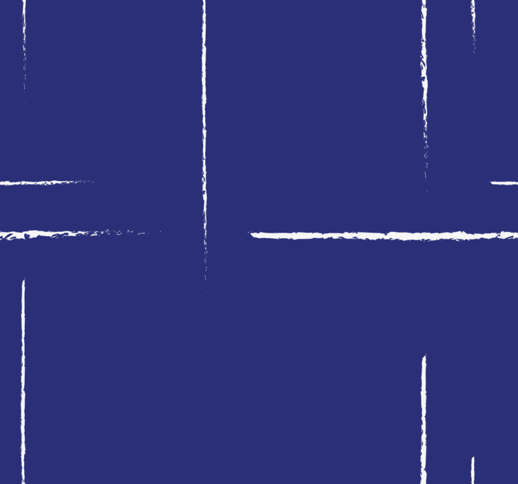 Blauw rolgordijn modern lijnpatroon - TenStickers