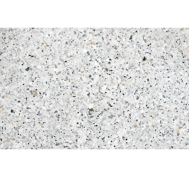 Rolgordijn grijs met terrazzo patroon - TenStickers