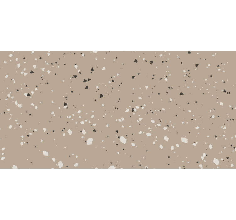 Rolgordijn beige met beige terrazzo textuur - TenStickers
