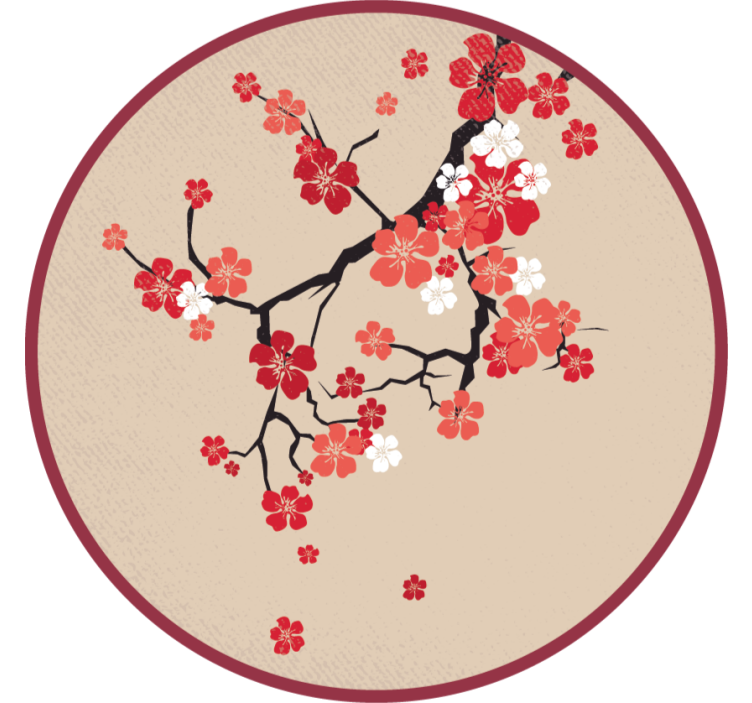 Rolgordijn beige korean natuur - TenStickers