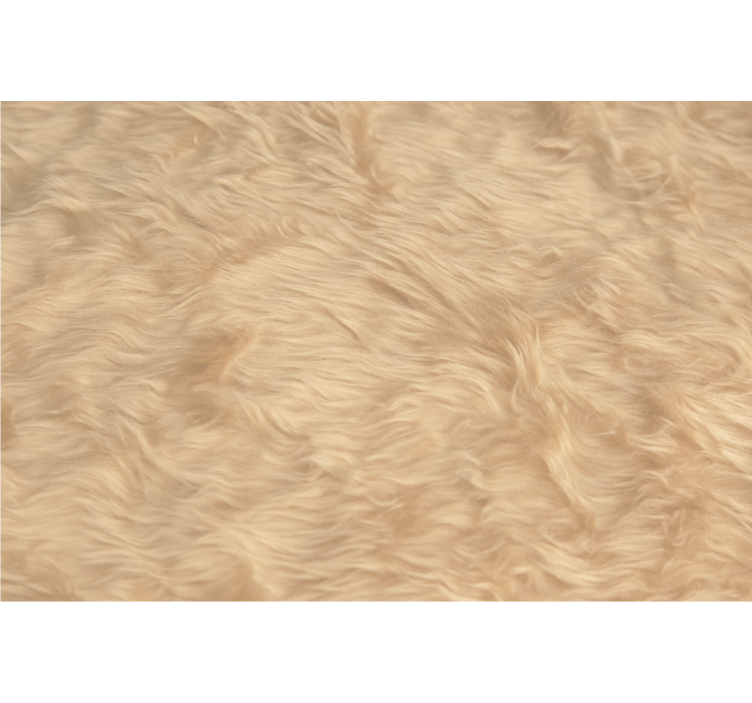 Rolgordijn beige met wol effect design - TenStickers