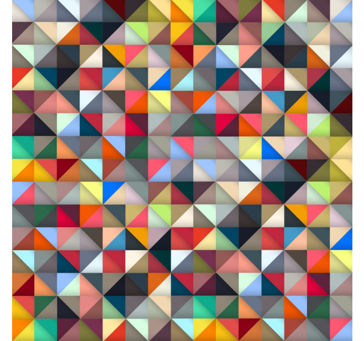 Rolgordijn slaapkamer colorfuo mozaïek - TenStickers