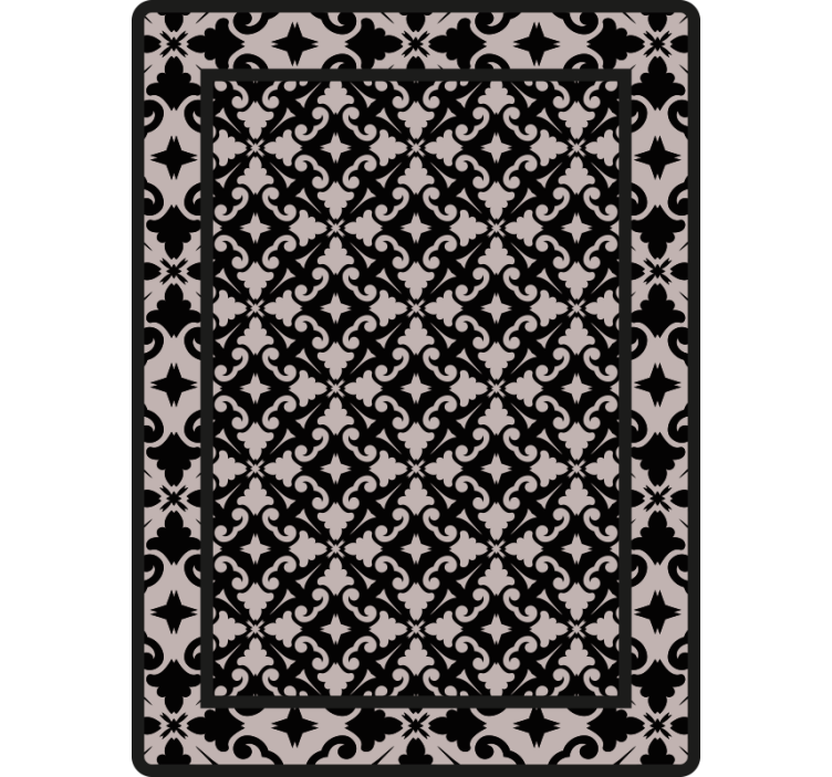 Rolgordijn slaapkamer tiled beija - TenStickers