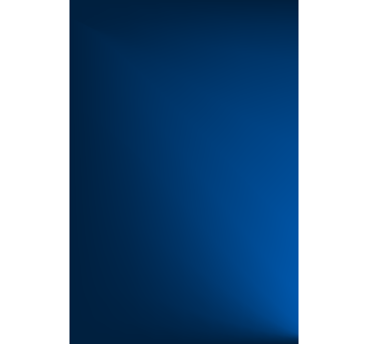 Effen blauwe tint monochroom rolgordijn - TenStickers