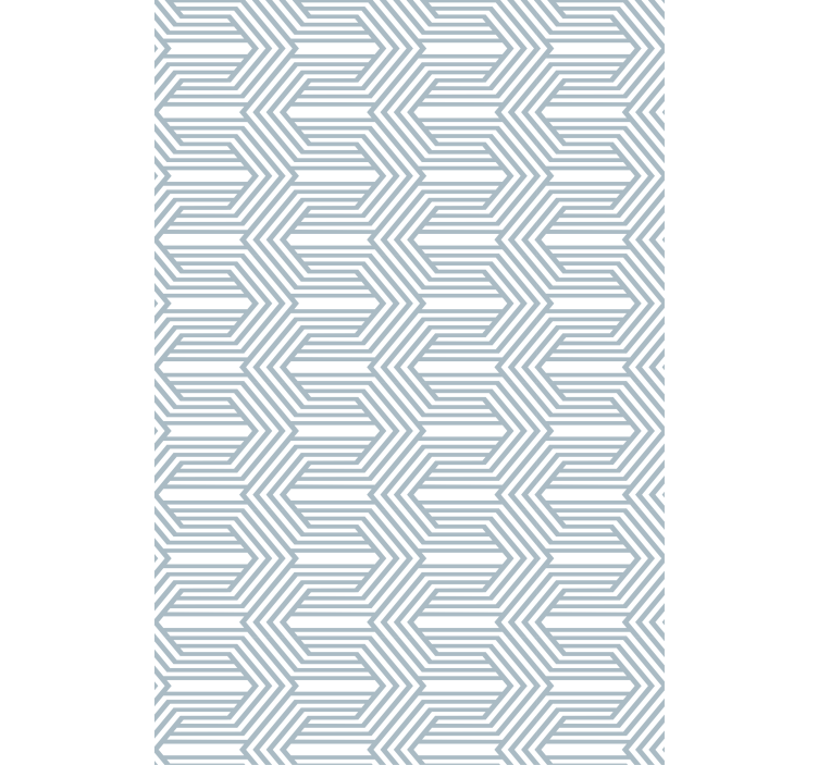 Geometrisch lijnconcept modern rolgordijn - TenStickers