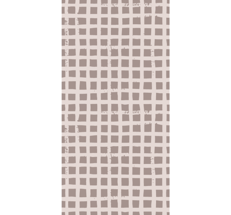 Rasterpatroon ontwerp patronen rolgordijn - TenStickers