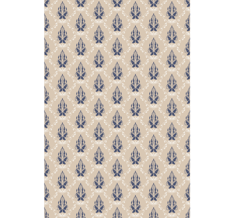 Sierlijk botanisch thema elegant rolgordijn - TenStickers