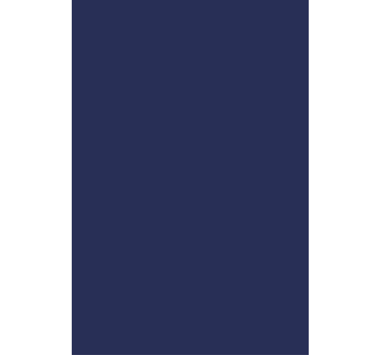 Diep marineblauwe tint verduisterend rolgordijn - TenStickers