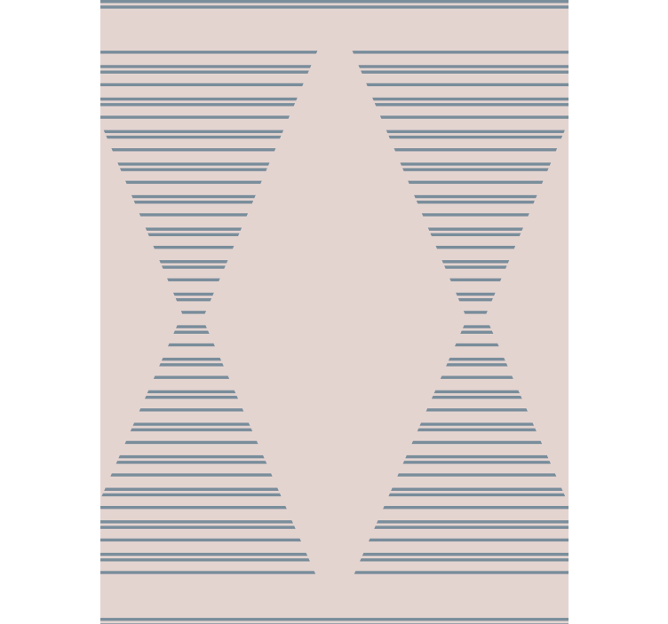 Elegant gestreept patroon modern rolgordijn - TenStickers