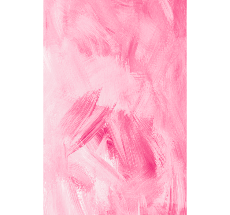 Donker roze penseelstreken rolgordijn - TenStickers