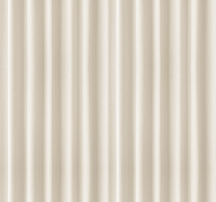 Ecru gordijnprint rolgordijn met patroon - TenStickers