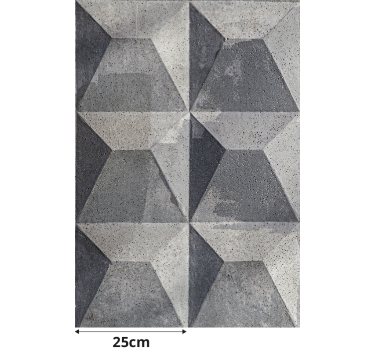 béton brut textuur Moderne raambekleding - TenStickers