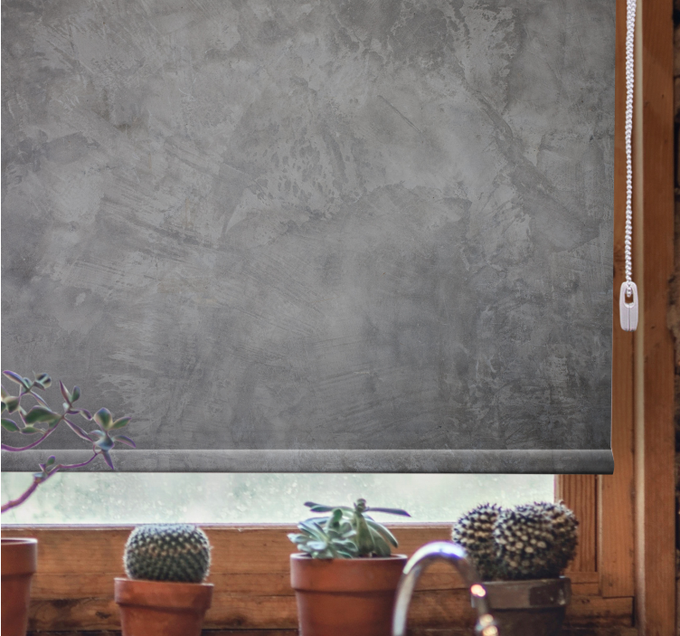 Betonnen muurpatroon patronen rolgordijn - TenStickers