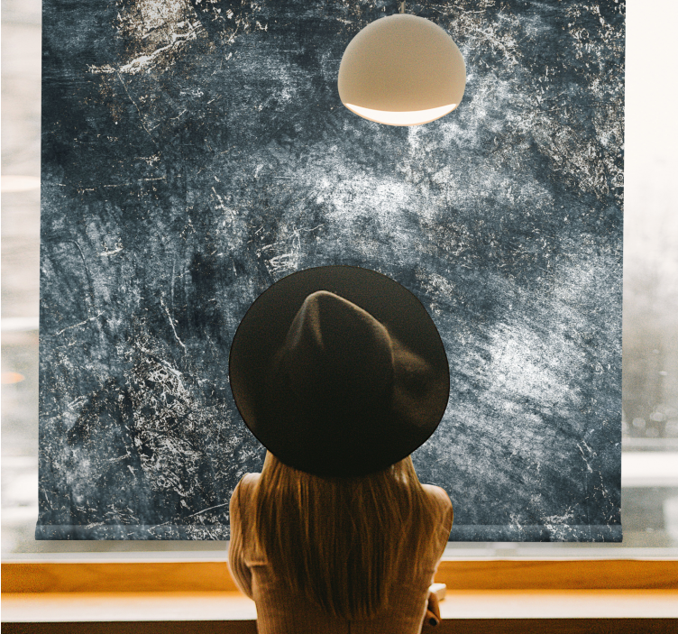 Elegant gestructureerd oppervlak patronen rolgordijn - TenStickers