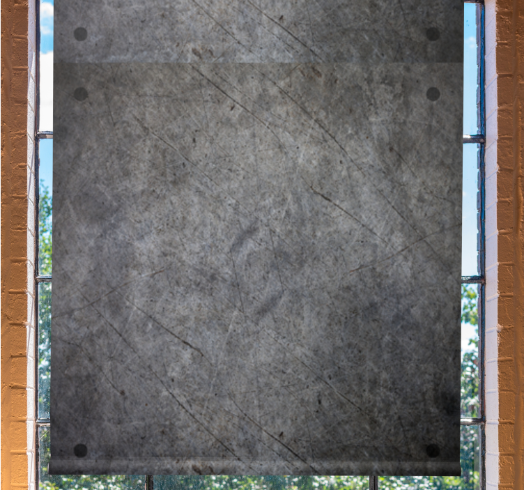 Grijs oppervlak patronen rolgordijn - TenStickers