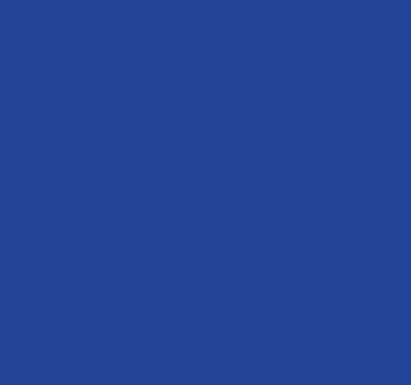 Blauwe klein rolgordijn woonkamer - TenStickers