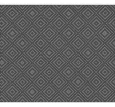 Grijze diamant geometrische rolgordijn tienerkamer - TenStickers