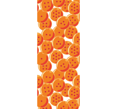 Kinderkamer rolgordijn drakenballen - TenStickers