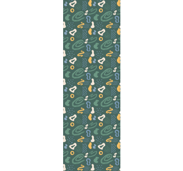 Kinderkamer rolgordijn abstract minimalistische patronen - TenStickers