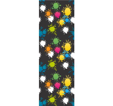 Kinderkamer rolgordijn kleurfeest - TenStickers