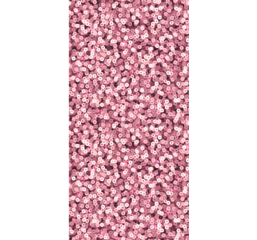 Kinderkamer rolgordijn roze glitter - TenStickers