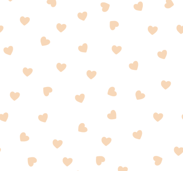 Kinderkamer rolgordijn kleine hartjes - TenStickers