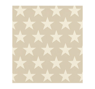 Rolgordijn tienerkamer beige sterrenpatroon - TenStickers