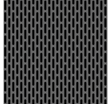 Rolgordijn tienerkamer zwart metalen raster - TenStickers