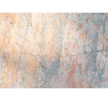 Rolgordijn woonkamer original blush marmer muurdecor - TenStickers