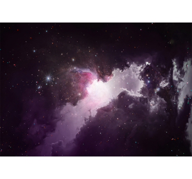 Rolgordijn woonkamer kleine kosmische regen - TenStickers