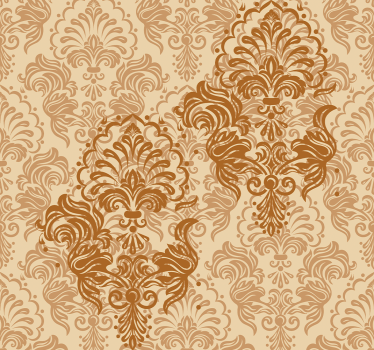 Rolgordijn vintage elegante klassieke motieven - TenStickers