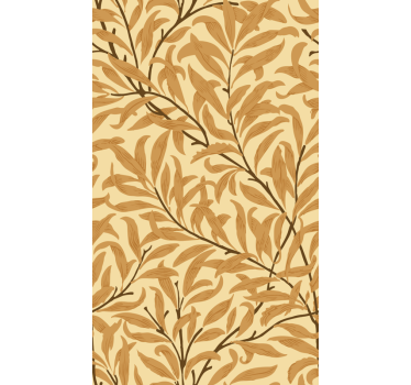 Botanische bladprint rolgordijn bloemen - TenStickers