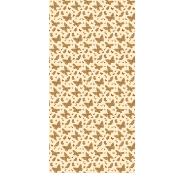 Vlinderpatroon schaduw rolgordijn vlinders - TenStickers