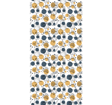 Abstract zeeleven rolgordijn dieren - TenStickers