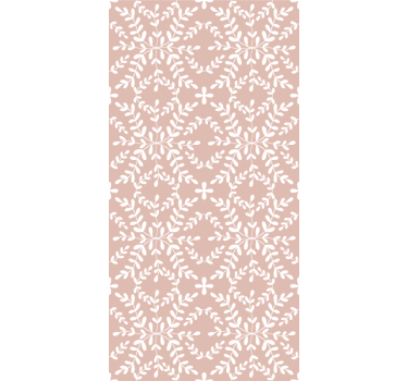 Botanisch bladthema rolgordijn bloemen en planten - TenStickers