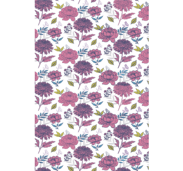 Bloesem bloemen thema rolgordijn bloemen en planten - TenStickers
