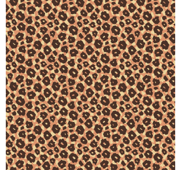 Luipaardprint rolgordijn meer dieren - TenStickers
