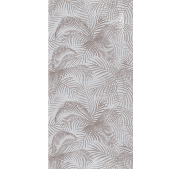 Elegante palmblad rolgordijn bloemen en planten - TenStickers