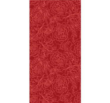 Elegante bloemencomposities rolgordijn bloemen - TenStickers