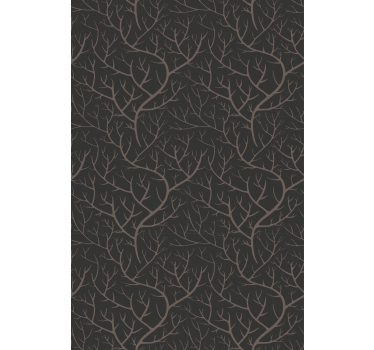 Elegant takkenpatroon rolgordijn bomen - TenStickers