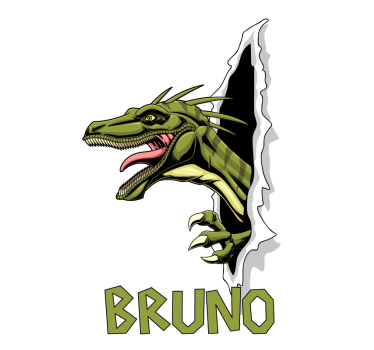 Jura roofvogel Dino jaloezie - TenStickers