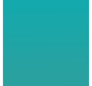 Turquoise tinten keuken rolgordijn - TenStickers