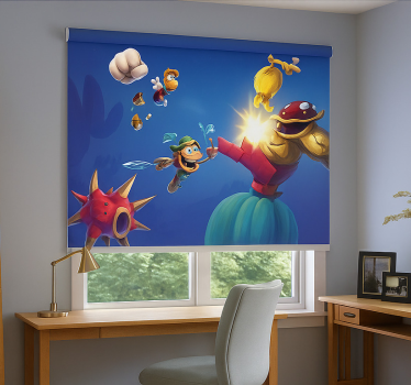 Game battle clash gamer rolgordijn - TenStickers