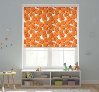 Kinderkamer rolgordijn drakenballen - TenStickers