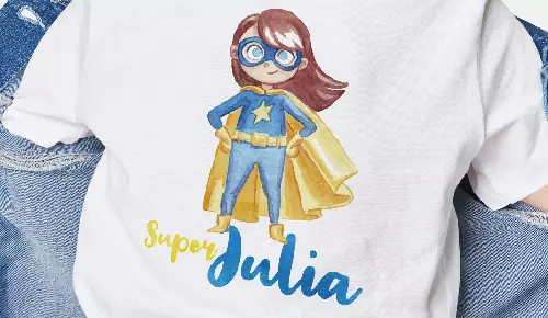 Gepersonaliseerde T-shirts voor kinderen
