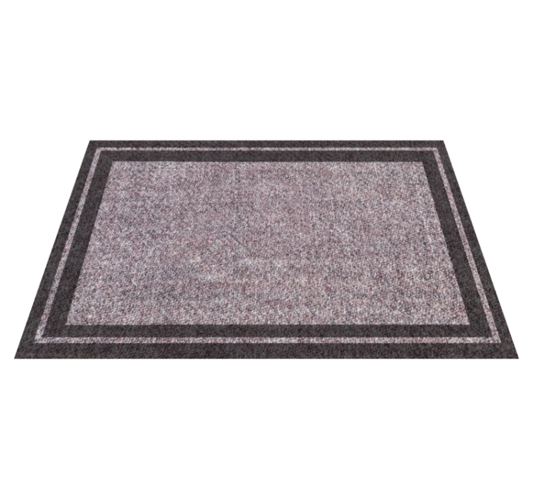 Grijs getextureerd houten placemat - TenStickers